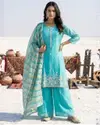 Ht Vol 1 Fancy Fabric Kurti With Bottom Dupatta Wholesalers In Delhi